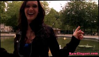 Watch the video about Pickedup interracial babe analized and jizzed