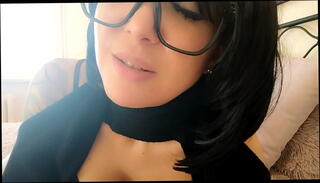 Watch the video about 20 minutes alone with your stepmom