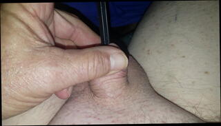 Video 891130695: gay cbt, urethra play