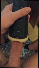 Video 219246301: flashlight cum, gay man cum