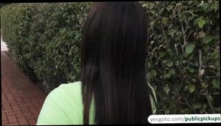 Watch the video about Pretty Ella Knox gets a rough pussy pounding in public