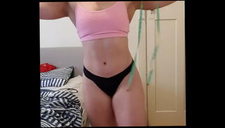 Video 1348225435: bikini model, blonde milf model, milf worship, women worship, woman worship, worshipped blonde girl, bodybuilder muscle worship, female muscle worship, gym model, muscular model, sexy muscle