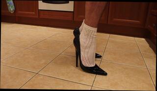Video 193039101: white socks gay, black socks gay, heels gay, white gay man