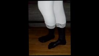 Video 1581867093: toes worshiping feet, amateur feet worship, stockings feet worship, worships male feet, solo male feet, solo amateur toys, solo toy play, german latex