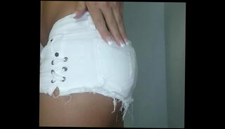 Video 1188193475: shemale sissy, sissy shorts, short tease