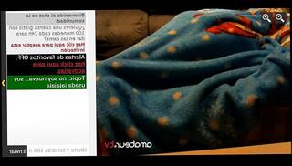 Watch the video about Spanish girl s. while broadcast on webcam