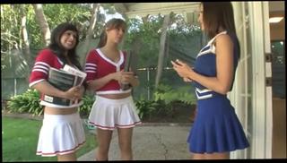 Video 71157604: teen lesbian cheerleader, lesbian babe threesome, sexy cheerleader, sweet cheerleader