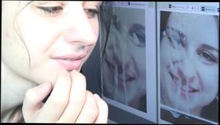 Video 380665001: gay man cum, camera cum, one women, beautiful women