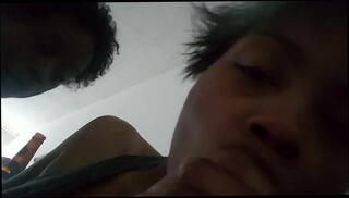 Watch the video about Black deepthroat goddess eating white dick and balls keeps sucking after oral creampie