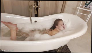 Video 1187200901: busty babe stripteasing, busty big tit babe, busty curvy babe, busty bubble, busty big tit blonde, busty bathing, hd busty blonde, babe straight, bathroom striptease