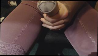 Video 198071901: pantyhose cock teasing, gay pantyhose, pantyhose man