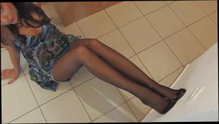 Video 949656401: pantyhose, straight