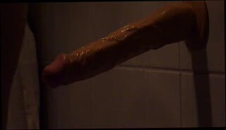 Video 25239601: toy gay man, bathroom toy