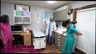 Watch the video about 3 Female Nurses Are Made To Examine Each Other Under Watchful Eye Of Male Doctor Tampa At GirlsGoneGynoCom!