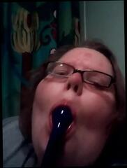 Video 253960001: bbw vibrator, bbw deep throat, vibrator sucking, deep throat straight, best vibrator