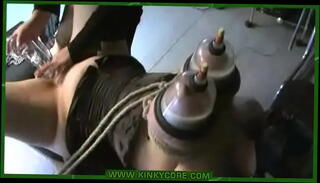 Video 63246385: double dildo sex, huge double dildo, bound double, double sex toy, huge lactating tits, vacuum toy, lactating boobs