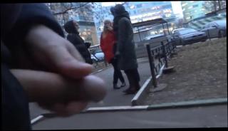 Video 390661804: street jerking, handjob