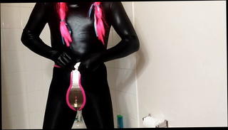 Video 790521501: sissy anal slut, sissy gay anal, dildoing opening, black dildo