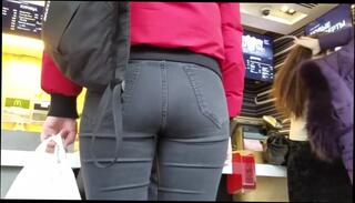 Video 785245204: round ass girl, ass redhead girl