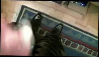 Video 58420301: condom wank, penis wanking, gay man wanking, boots wanking, small penis