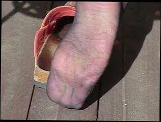 Video 139923101: nylon foot fetish, nylon foot soles, straight foot, serbian foot