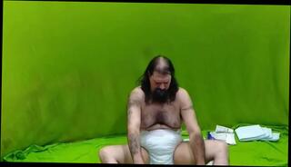 Video 804584404: solo exhibition, solo play, fat gay male