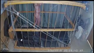 Video 706521825: bdsm gay bondage, bondage cage
