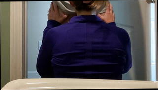 Watch the video about On her knees getting face fucked