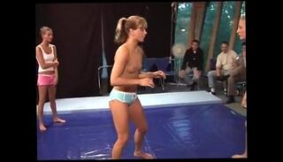 Video 32140325: topless wrestling