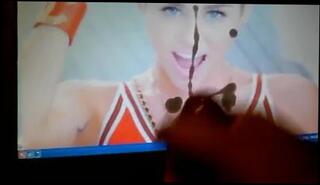 Video 143533801: miley cyrus, gay man cum