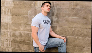 Video 511182404: solo hunk masturbating, gay hunk solo, gay solo male masturbation, muscle hunk solo, solo military, military porn, one hunk, vibe