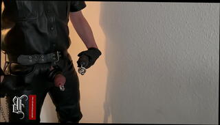 Video 1601182445: gay leather master, arsch