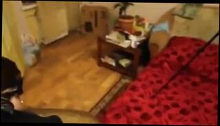 Watch the video about Handcuffed blindfold assfucked