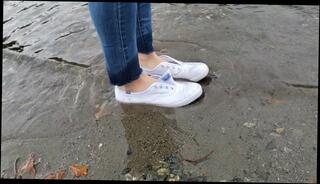 Video 1449186803: barefoot shoeplay, solo amateur girls, petite solo girl, amateur solo female, solo butts, shoeplay shoes, barefoot outside, nerd solo, wet solo, girl soaked, nerdy amateur girl, soaked white