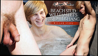 Video 1335428804: solo twink masturbation, twink solo gay, gay solo male masturbation, studs balls, bangs blonde, hanging balls, beach ball, porn smooth