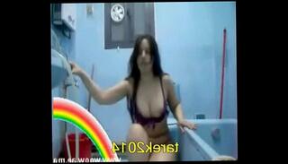 Video 112947355: arab girl, shower girl