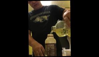 Video 1497874503: oil milk, solo bisexual male, bisexual fetish, amateur bisexual male, pig fetish, fat bisexual