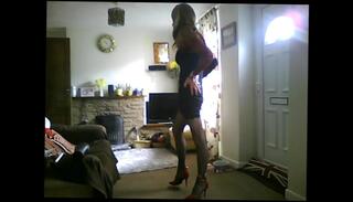 Video 116194201: sexy crossdresser, gay crossdresser, crossdresser dress, crossdresser black, man crossdresser, sexy red dress, yummy sexy, sexy hd