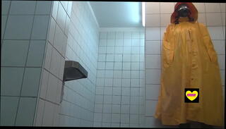 Video 203999045: latex fetish, latex solo, amateur solo big tits, wild amateur fetish, latex boy, toilet fetish