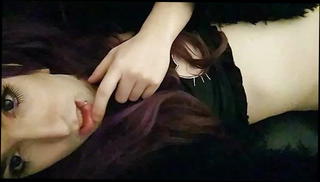 Video 1039693701: latex solo, latex girl, shemale lingerie solo, stockings latex lingerie