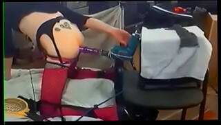 Video 799941295: anal dildo bondage, solo shemale dildo, dildo drilling