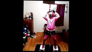 Video 1422861801: sissy self bondage, sissy sluts self, gay man sissy, bondage hd, balls spreading, spreads legs, ball stepping