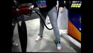 Video 141514995: girl pee desperation, girl pees jeans, girl pumped, pee desperation wetting