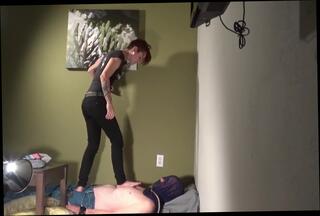 Video 908551404: bdsm fetish, amateur bdsm, trampling foot, foot cleaning