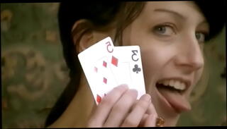 Video 1108866785: elise graves, nude strip, strip game, strip black jack, brunette strips