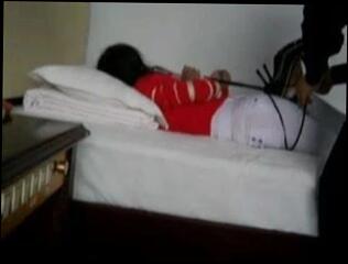 Video 183896801: bondage amateur bdsm, bondage rope tied, girl hogtied, bondage straight, chinese bondage, chinese bondage asian, bed hogtied