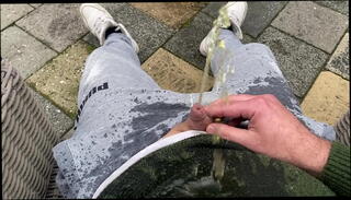 Video 1657258385: solo gay uncut cock, uncut piss gay, tiny dick pissing, small dick pissing, outside uncut cock, warm piss, nice piss