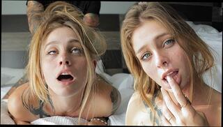 Watch the video about HER CLIMAX IS AMAZING - Crazy Blonde Has Eye Rolling Orgasms