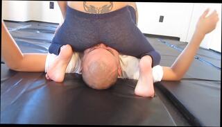 Video 941562104: face sitting fetish, spandex facesitting, fetish hd