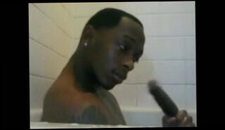 Video 144086601: amateur gay cock, jerking black cock, amateur big black cock, bathtub jerk